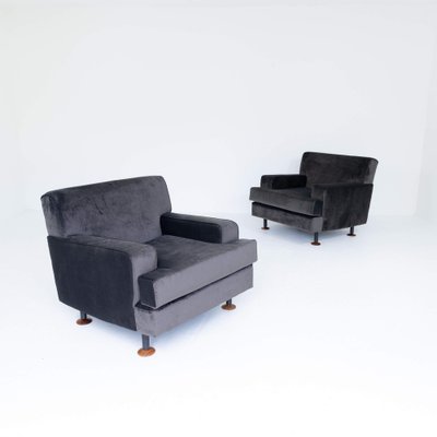 Square Armchairs by Marco Zanuso for Arflex, 1960s, Set of 2-SXX-1739467