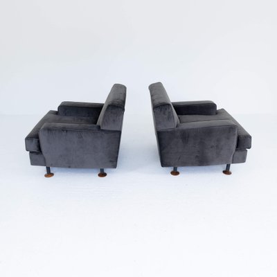 Square Armchairs by Marco Zanuso for Arflex, 1960s, Set of 2-SXX-1739467