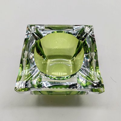 Square Ashtray or Catch-All in Lead Crystal attributed to Val Saint Lambert, Belgium, 1960s-YHS-2035329