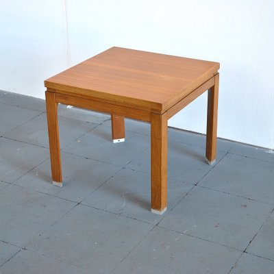 Square Blond Wood Table from MIM Roma, 1960s-JQO-900988