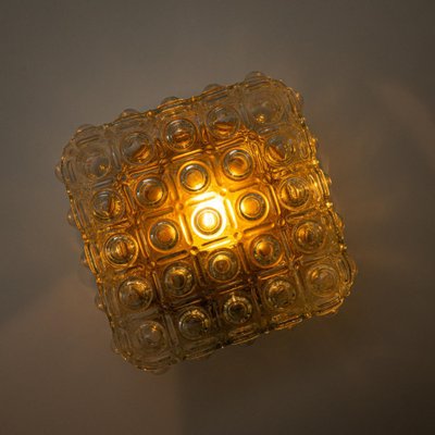 Square Bubble Glass Flush Mount or Wall Light by Helena Tynell, 1960-VDW-2044203