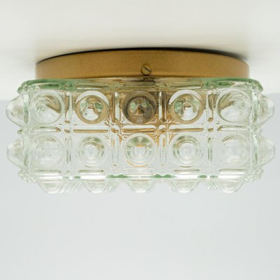 Square Bubble Glass Flush Mount or Wall Light by Helena Tynell, 1960-VDW-2044203