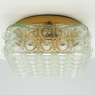 Square Bubble Glass Flush Mount or Wall Light by Helena Tynell, 1960-VDW-2044203