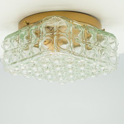 Square Bubble Glass Flush Mount or Wall Light by Helena Tynell, 1960-VDW-2044203