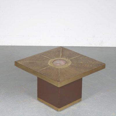 Square Coffee Table by Paco Rabanne for Lova Creation, 1970s-GG-876270