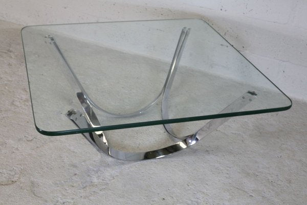 Square Coffee Table by Roger Sprunger for Dunbar, USA, 1970s-MAO-829882