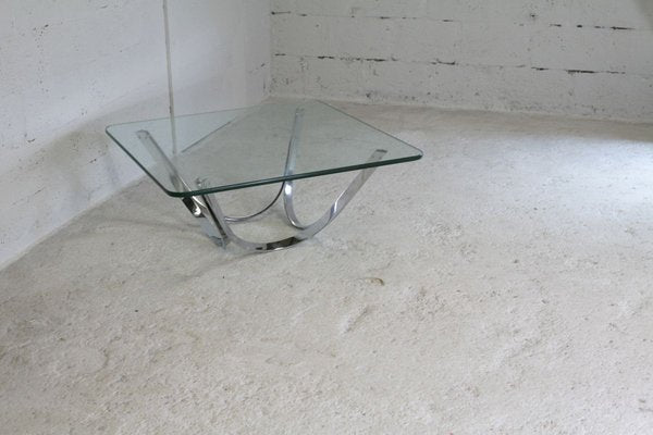 Square Coffee Table by Roger Sprunger for Dunbar, USA, 1970s-MAO-829882