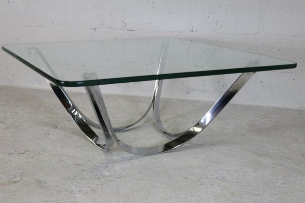 Square Coffee Table by Roger Sprunger for Dunbar, USA, 1970s-MAO-829882