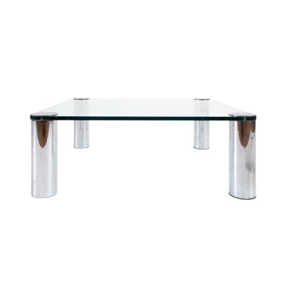 Square Coffee Table, Italy, 1960s-UPW-1133364