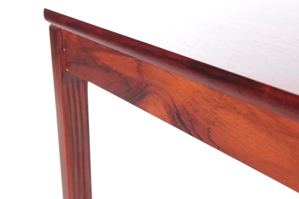 Square Danish Rosewood Coffee Table, 1970s-EZZ-1034880