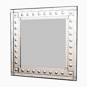 Square Decorative Wall Mirror, 1970s-KNM-1807753