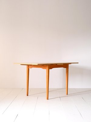 Square Extendable Table in Formica, 1960s-QWP-1723310