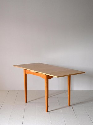 Square Extendable Table in Formica, 1960s-QWP-1723310