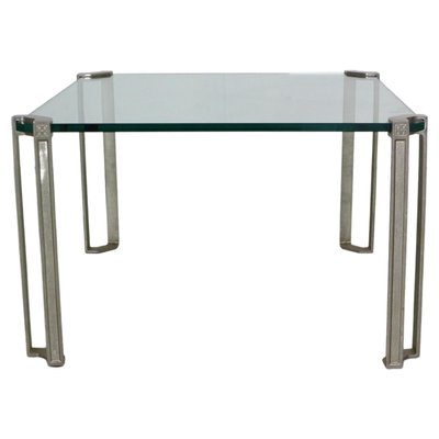 Square Glass Coffee Table by Peter Ghyczy for Ghyzcy, 1970s-DT-2026180