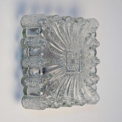 Square Glass Flush Mount attributed to Helena Tynell, 1970s-VDW-2022204