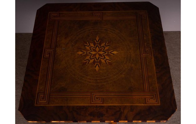 Square Inlaid Coffee Table-SRP-1732821