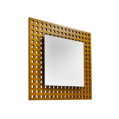 Square Mirror from Sant'Ambrogio & De Berti, 1960s-FWM-746452