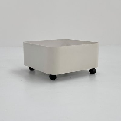 Square Planter on Wheels by Anna Castelli for Kartell, 1970s-WZS-2031338