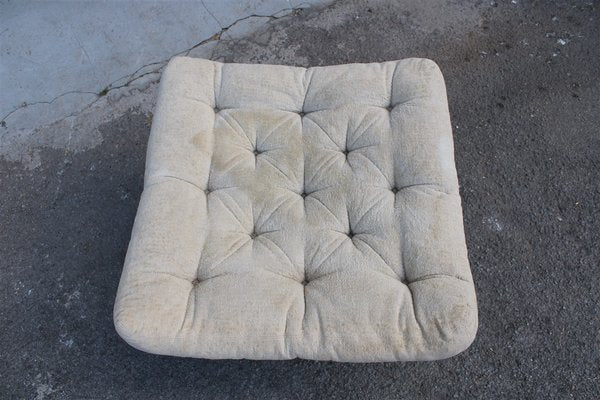 Square Pouf in Resin Attributed to Knoll, 1960s-EH-1298651