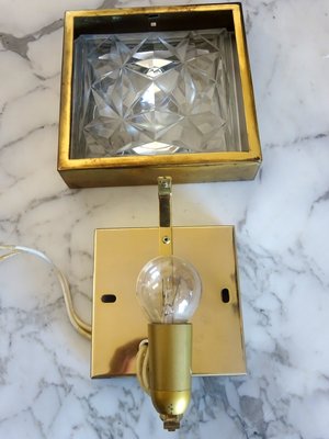 Square-Shaped Sconce, 1970s-GT-838559