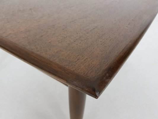 Square Teak Coffee Table, 1960s-ZO-580184