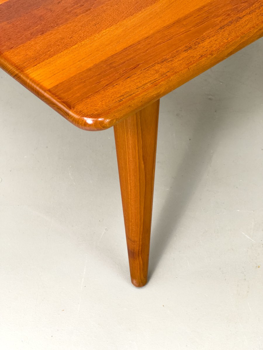 Square Teak Coffee Table from Mikael Laursen, 1960s