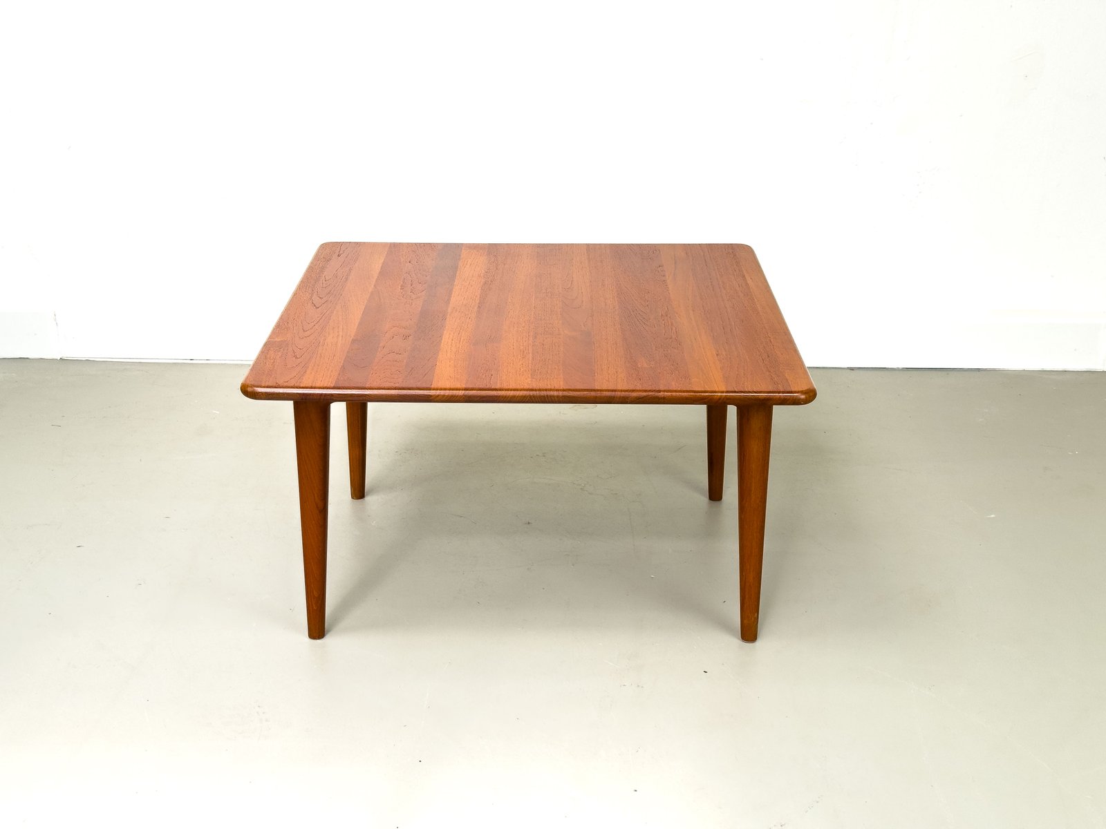 Square Teak Coffee Table from Mikael Laursen, 1960s