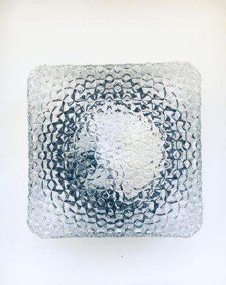 Square Wall Lamp in Glass by RZB Leuchten, 1960s-RQV-1368307