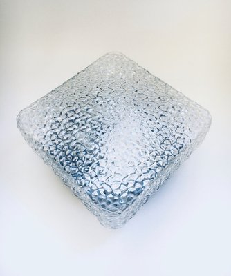 Square Wall Lamp in Glass by RZB Leuchten, 1960s-RQV-1368307