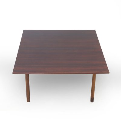 Square Wooden Coffee Table, 1960s-EZ-1776673