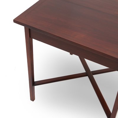 Square Wooden Table, 1940s-EZ-1393404