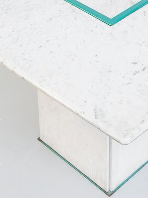 Squared Dining Marble Table by Gianfranco Frattini, 1985-GDD-1096869