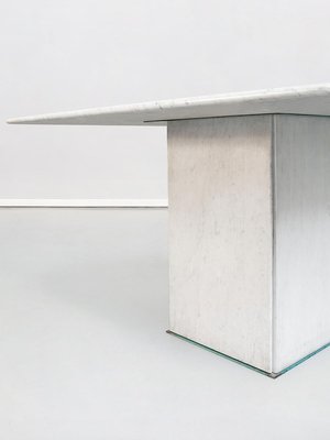 Squared Dining Marble Table by Gianfranco Frattini, 1985-GDD-1096869