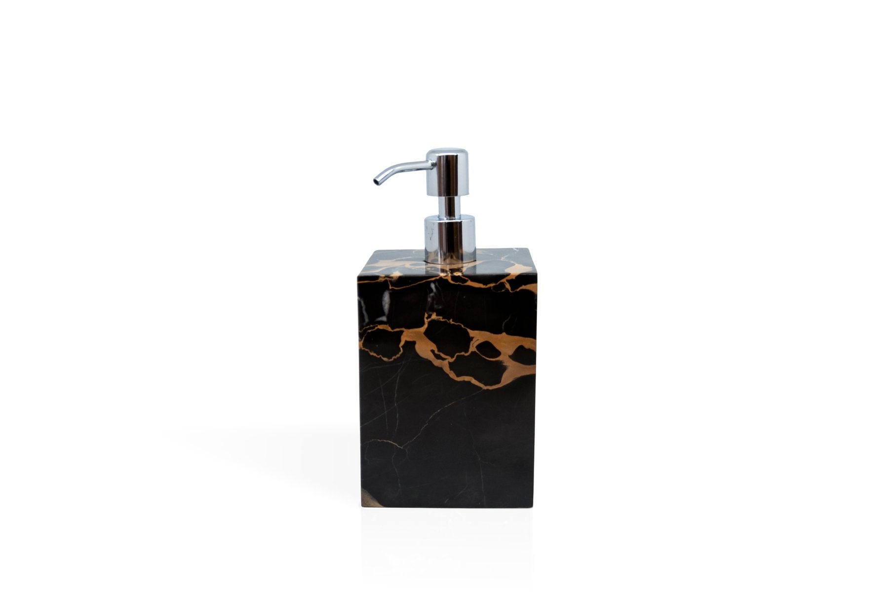 Squared Portoro Marble Soap Dispenser from FiammettaV Home Collection