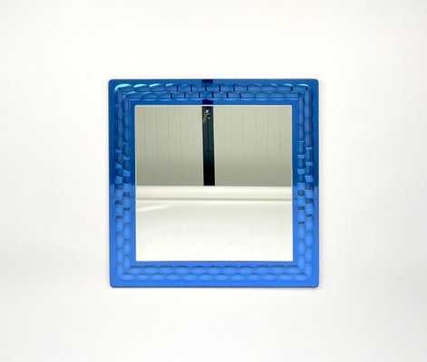 Squared Wall Mirror by Lupi Cristal Luxor, Italy, 1960s-LYQ-1331229