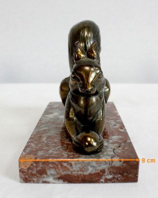 Squirrels Bookends, 1920, Set of 2-RVK-971549