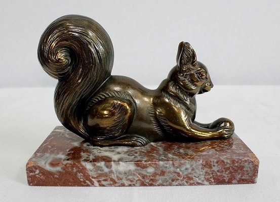 Squirrels Bookends, 1920, Set of 2-RVK-971549