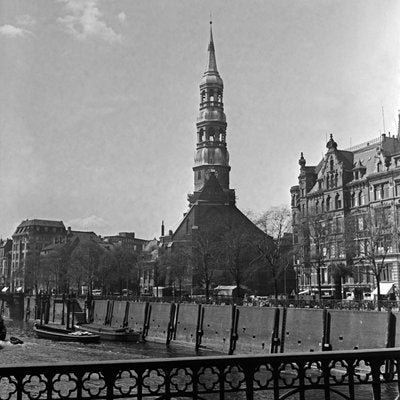 St. Catherine's Church at Hamburg, Germany 1938, Printed 2021-DYV-992029