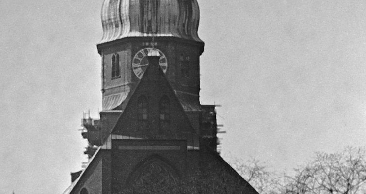 St. Catherine's Church at Hamburg, Germany 1938, Printed 2021-DYV-992029