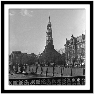 St. Catherine's Church at Hamburg, Germany 1938, Printed 2021-DYV-992029