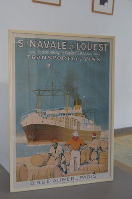 St. Navale of The West Transport Wines Poster by Sandy Hook, 1930s-XHV-572136