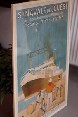 St. Navale of The West Transport Wines Poster by Sandy Hook, 1930s-XHV-572136