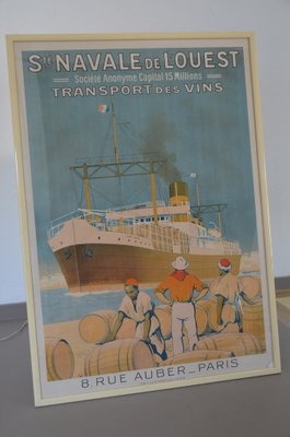 St. Navale of The West Transport Wines Poster by Sandy Hook, 1930s-XHV-572136