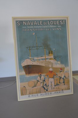 St. Navale of The West Transport Wines Poster by Sandy Hook, 1930s-XHV-572136