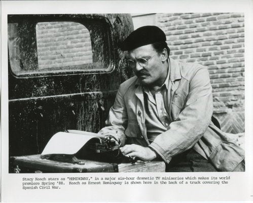 Stacey Keach As Hemingway, Nik Wheeler, Photograph, 1984-DYV-829195