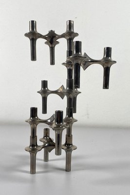 Stackable Candleholders from Stoff Nagel, Set of 5-OKG-2026463