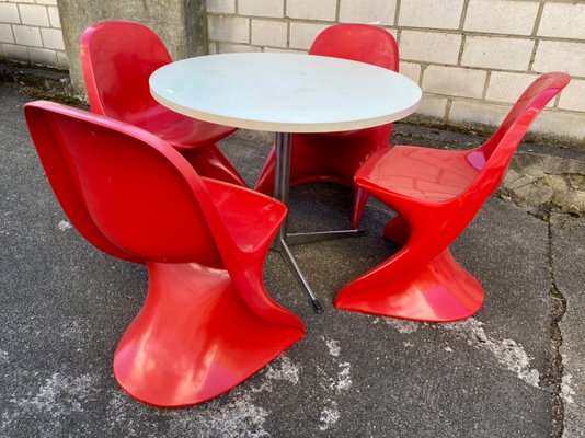 Stackable Casalino Childrens Chairs by Alexander Begge for Casala, 1970s, Set of 5-PYR-906969