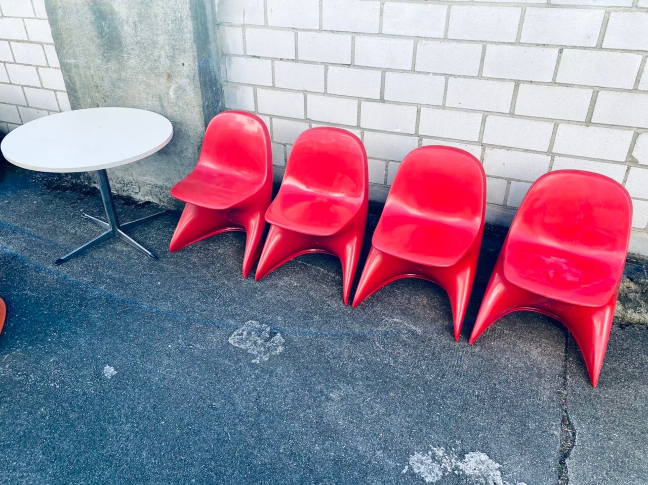 Stackable Casalino Childrens Chairs by Alexander Begge for Casala, 1970s, Set of 5