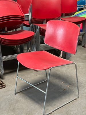 Stackable Chairs by Max Stacker for Steelcase, 1970, Set of 12-LA-1098580