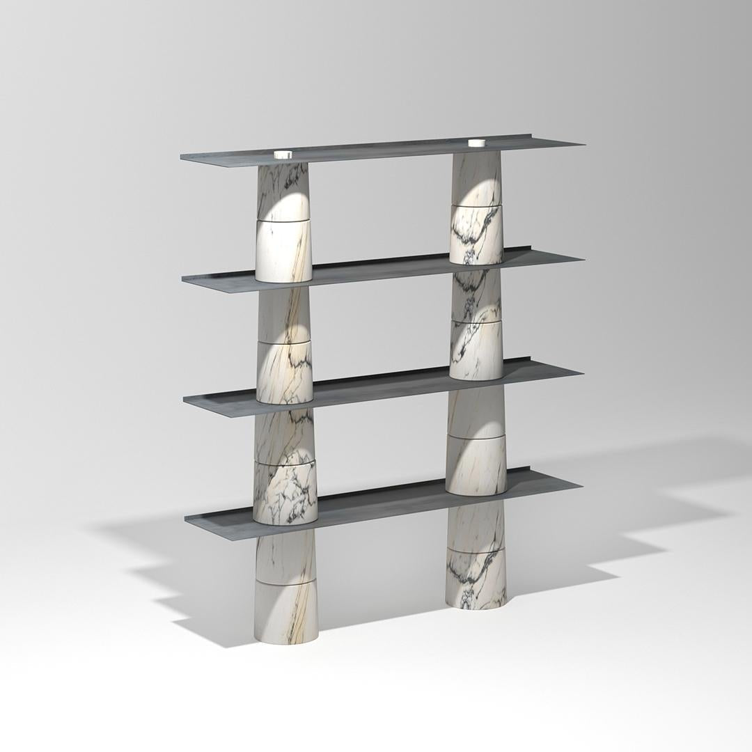 Stacked Marble Console Table by Samuele Brianza